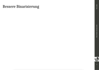 Bessere Binarisierung
9
Oliver
Paetzel,
intranda
GmbH
09.11.2021
 
