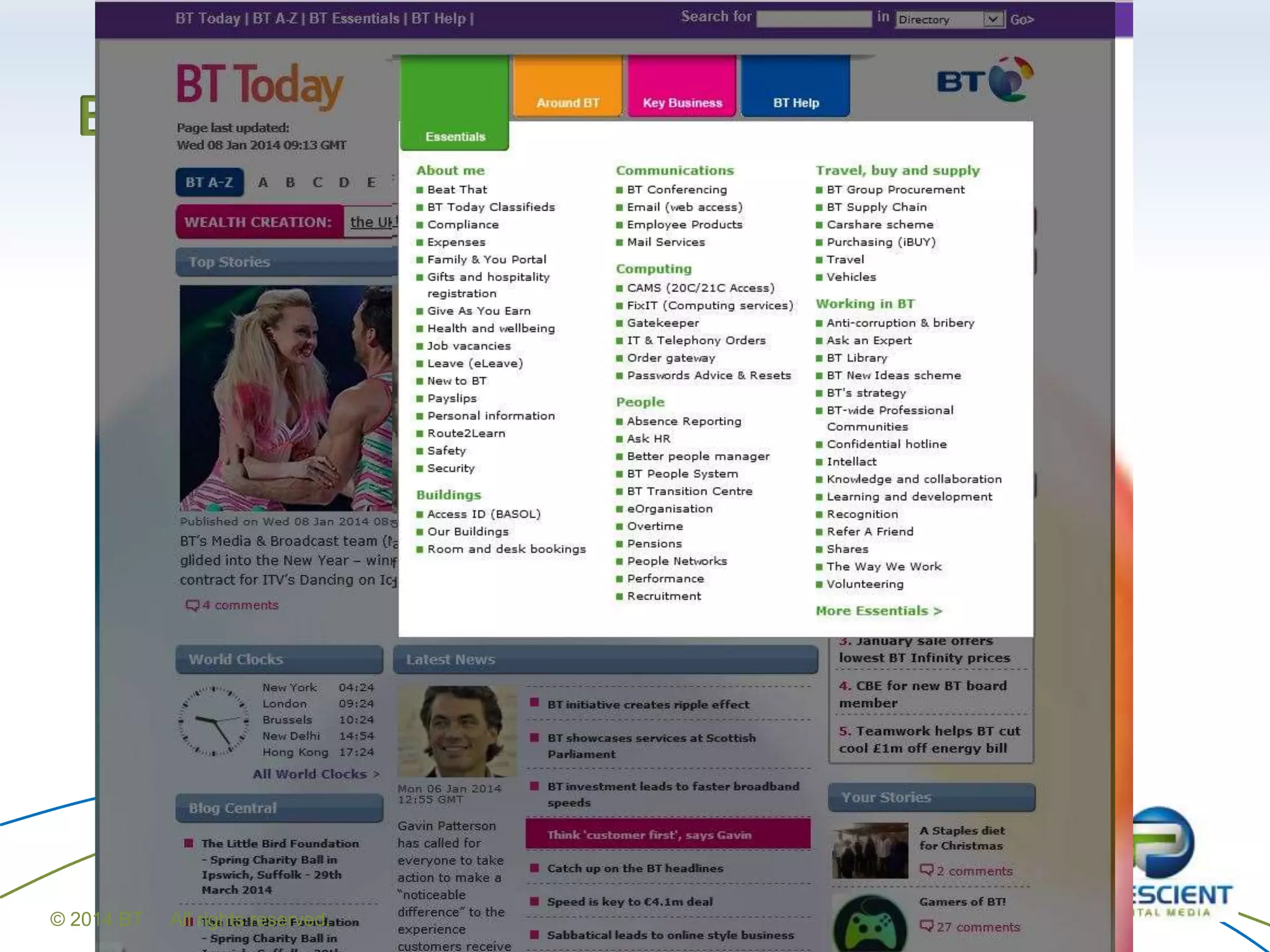 BT Today
© 2014 BT All rights reserved.
 