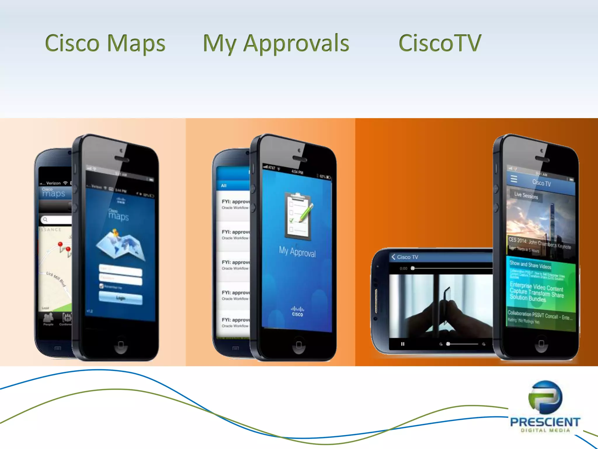 Cisco Maps My Approvals CiscoTV
 