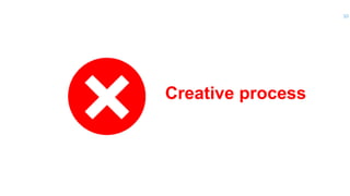 10
Creative process
 