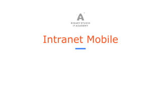 Intranet Mobile
 
