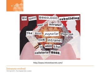 Simon Evans http://www.intranetsecrets.com/ 