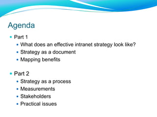 Intranets for effective communication