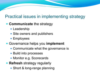 Intranet  people structuresCentralisedHybridFederated