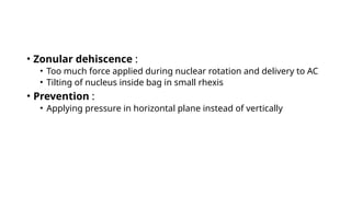 Small Rhexis intraoperative complications in sics.pptx