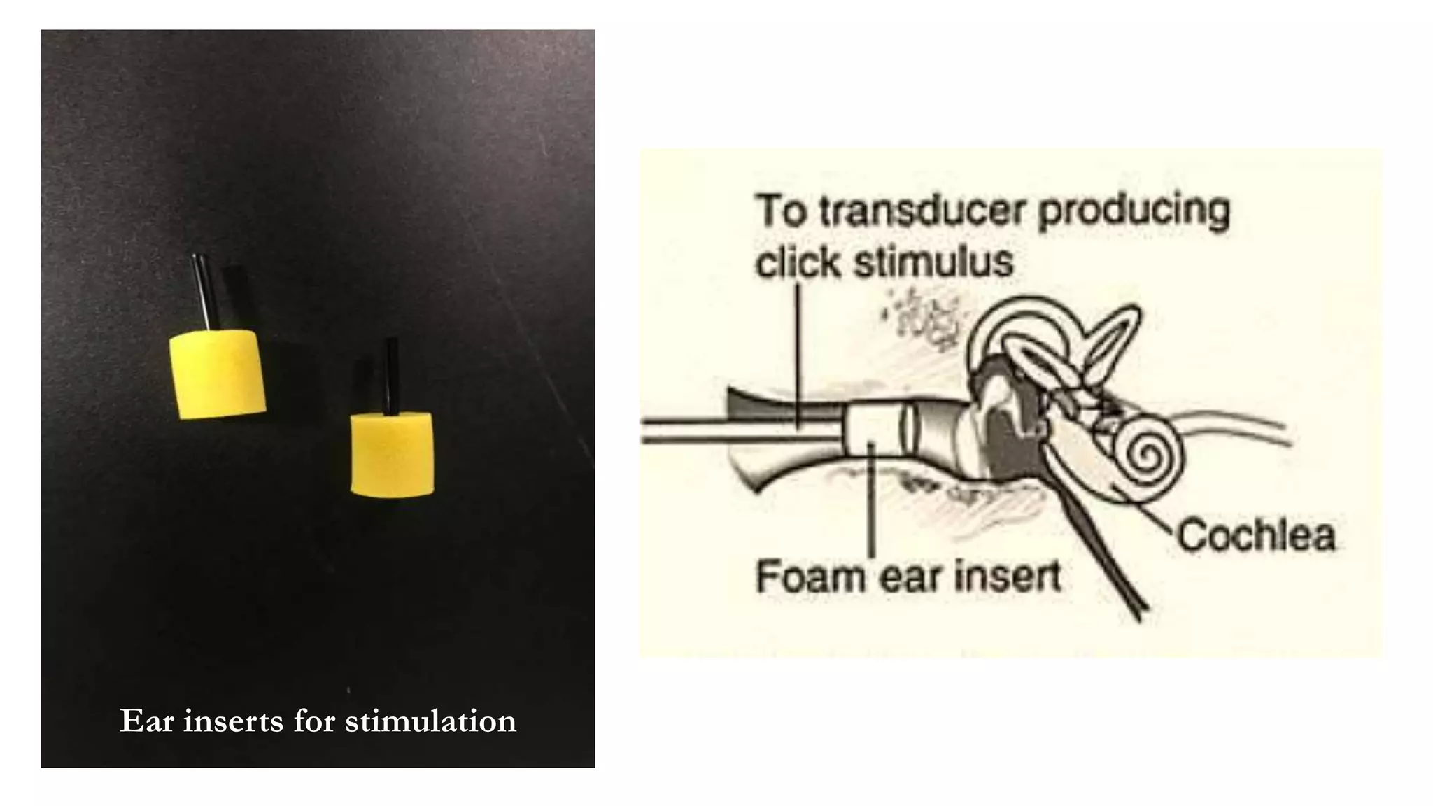 Ear inserts for stimulation
 