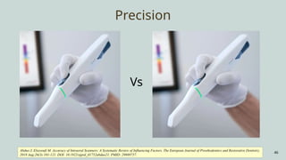 applications of INTRAORAL SCANNERS in dentistry | PPTX