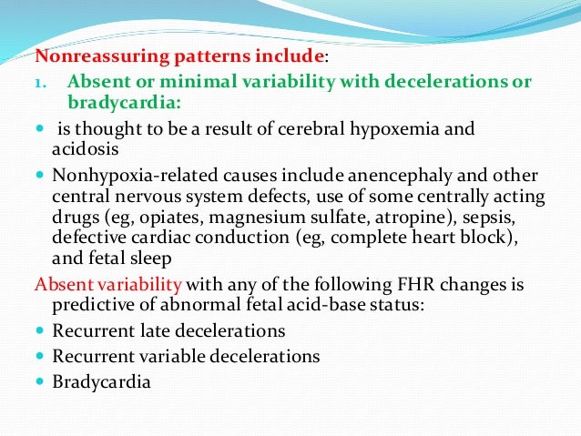 Intrapartum Fetal Heart Rate Assessment