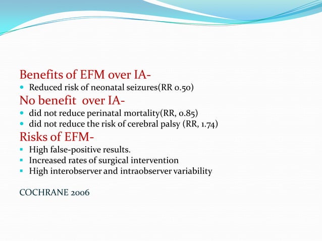 Intrapartum Fetal Survellence