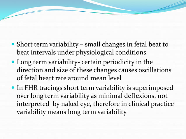Intrapartum Fetal Survellence
