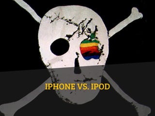 IPHONE VS. IPOD
 