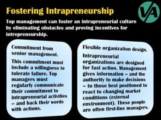 Intrapreneurship