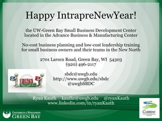 Intrapreneurship by Ryan Kauth | PPTX