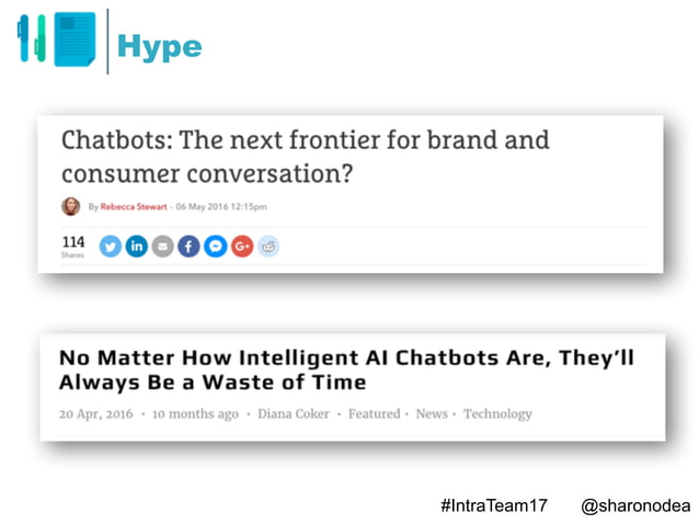 Chatbots 101: an introduction to conversational interfaces for the ...