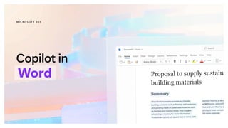 Microsoft 365 Copilot: How to boost your productivity with AI. Part one ...