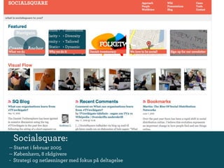 Wikis i perspektiv - deltagelseskultur og videndeling i og omkring virksomheder.