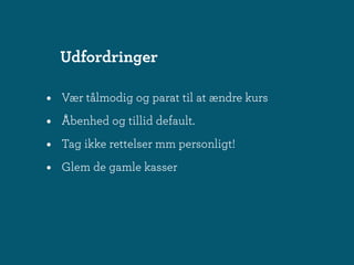 Wikis i perspektiv - deltagelseskultur og videndeling i og omkring virksomheder.