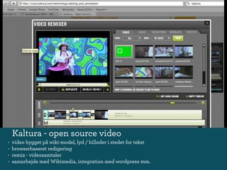 Wikis i perspektiv - deltagelseskultur og videndeling i og omkring virksomheder.
