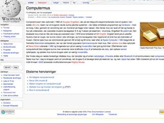 Wikis i perspektiv - deltagelseskultur og videndeling i og omkring virksomheder.
