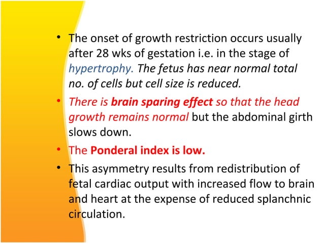Intrauterine growth restriction | PPT