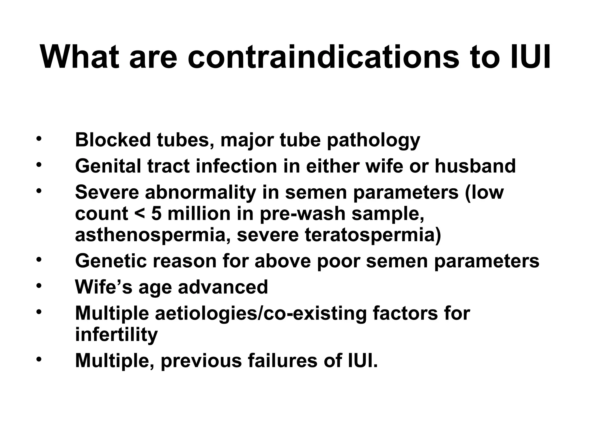 Intrauterine insemination | PPT
