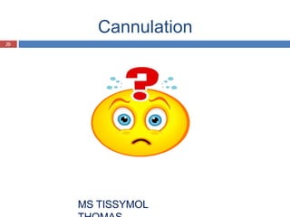 Cannulation
29
MS TISSYMOL
 