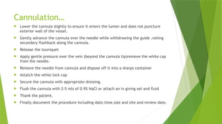 INTRAVENOUS CANNULATION SKILL BASED PPT.pptx