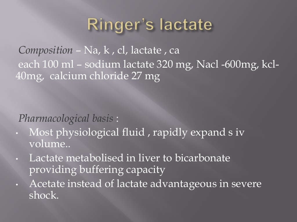 Intravenous fluids crystalloids and colloids