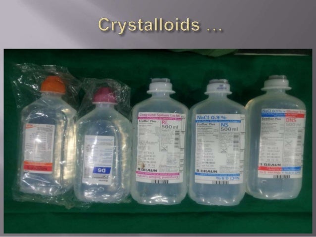 intravenous fluids