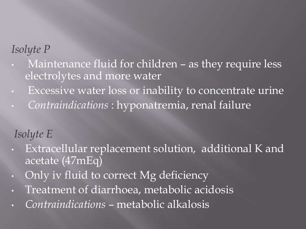 Intravenous fluids crystalloids and colloids