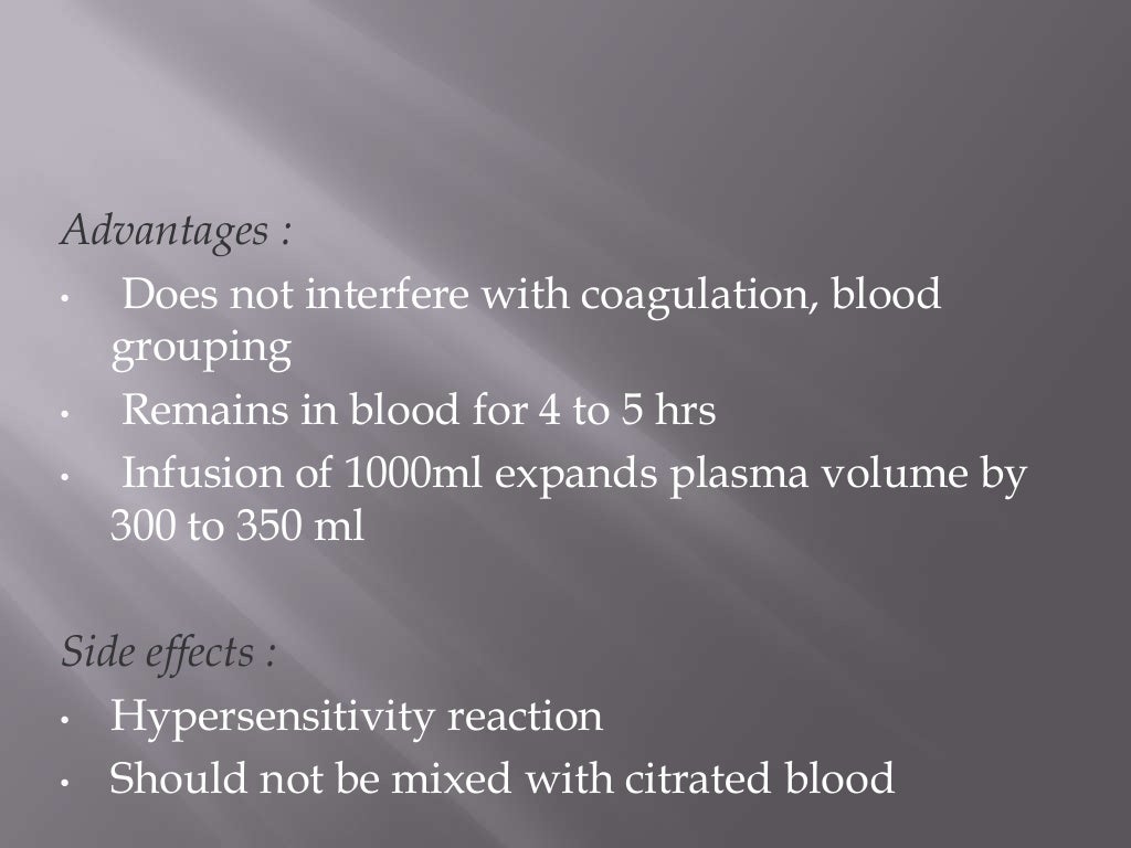Intravenous fluids crystalloids and colloids