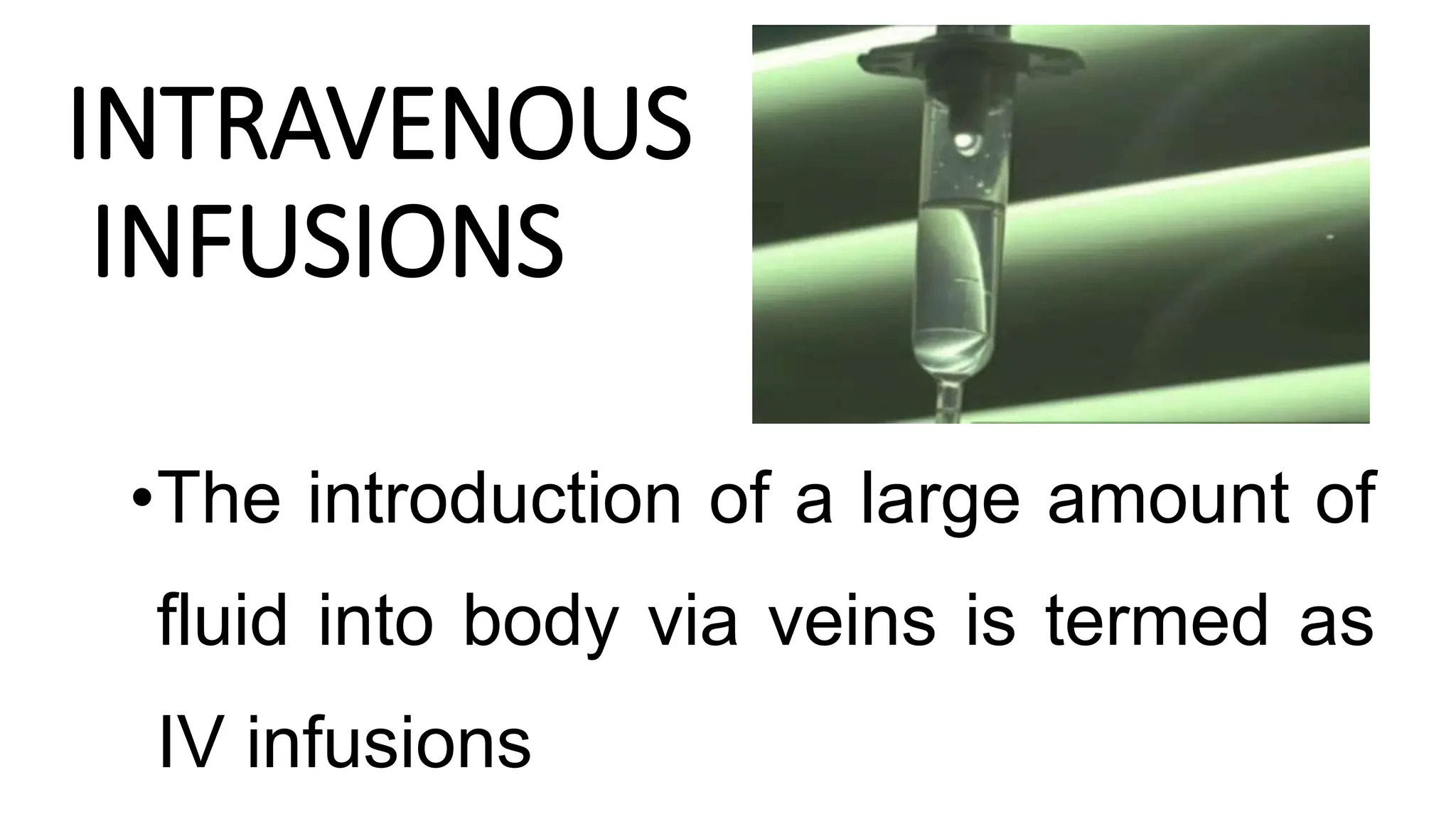 INTRAVENOUS FLUID THERAPY jsvsb with babban mbsvkst | PPTX