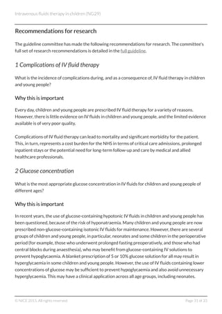Intravenous fluid therapy in children and | PDF