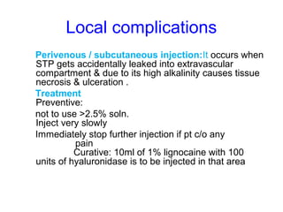 Extravascular Injection Intravenous iv agents umar tariq | PPT