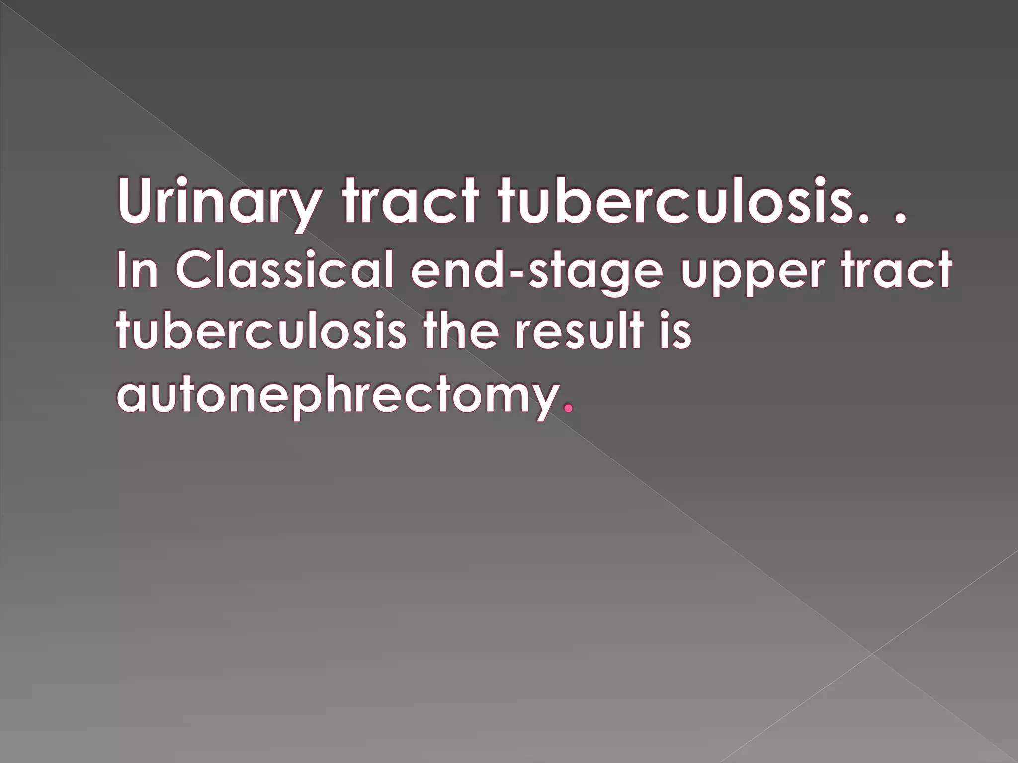 Intravenous urography