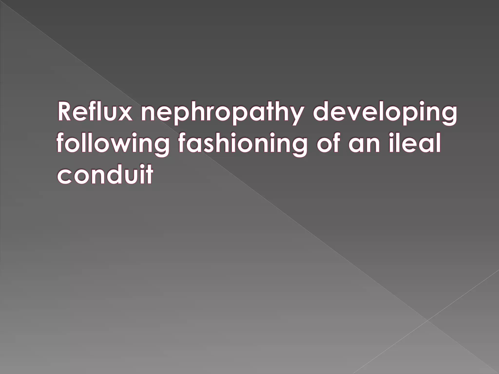 Intravenous urography