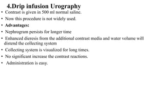 Intravenous urography and its modifications.pptx 01 | PPT
