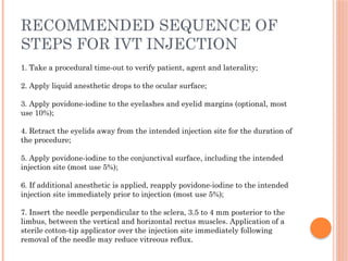 Limbus Injected Intravitreal injections-the safest way - Al-Talbishi 2016.pptx