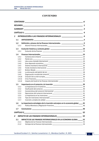 INTRODUCCION A LAS FINANZAS INTERNACIONALES | PDF