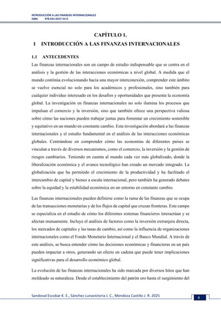 INTRODUCCION A LAS FINANZAS INTERNACIONALES | PDF