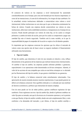 INTRODUCCION A LAS FINANZAS INTERNACIONALES | PDF