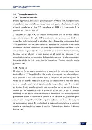 INTRODUCCION A LAS FINANZAS INTERNACIONALES | PDF