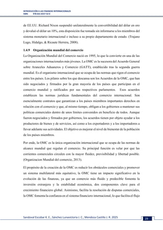 INTRODUCCION A LAS FINANZAS INTERNACIONALES | PDF