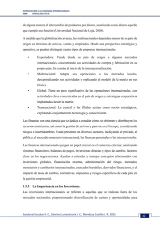 INTRODUCCION A LAS FINANZAS INTERNACIONALES | PDF