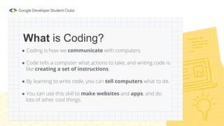 Learn To Code: Introduction to c | PPTX