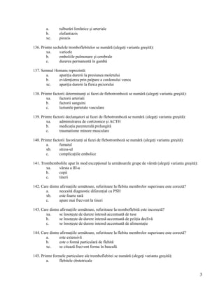 Intrebari fiziopatologie rezolvate | DOC
