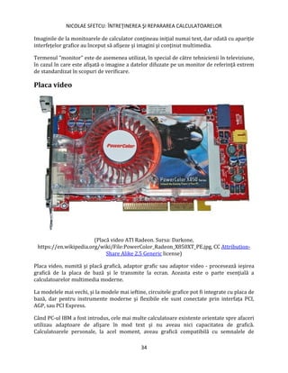 Întreţinerea şi repararea calculatoarelor | PDF