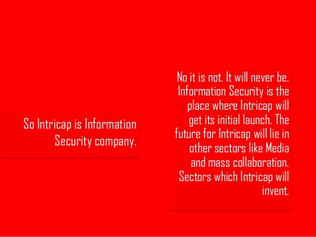 Business plan information security