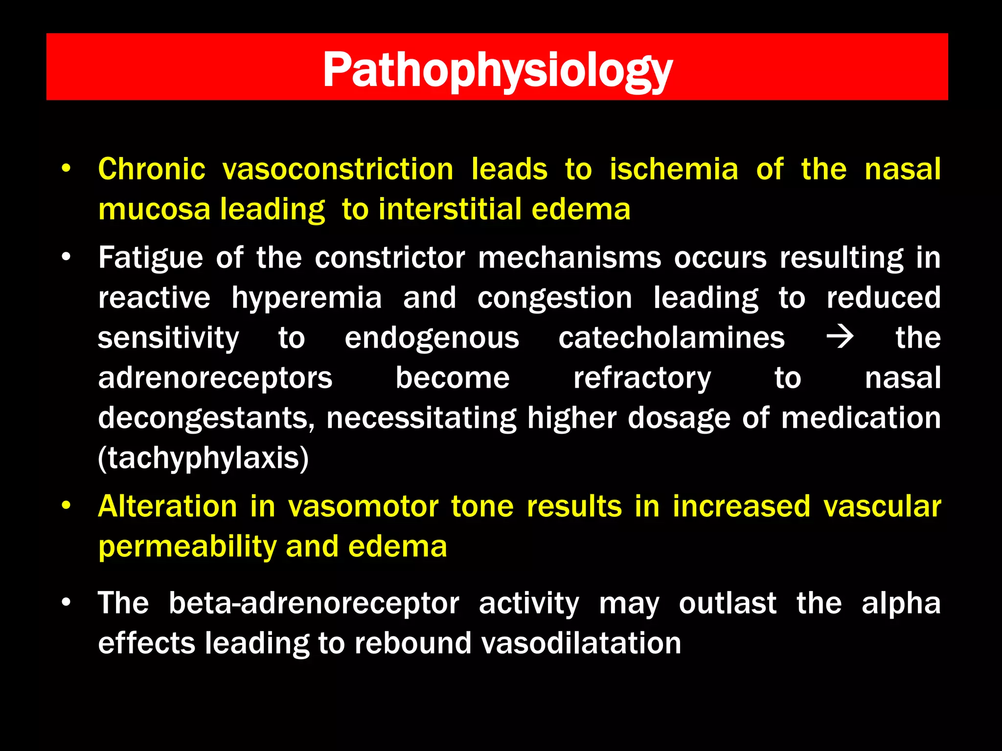 Intrinsic Rhinitis and Rhinitis Medicamentosa | PPT