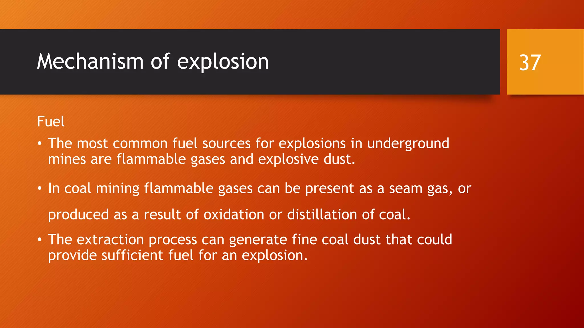 Intrinsic safety and flameproof apparatus in mines | PPTX